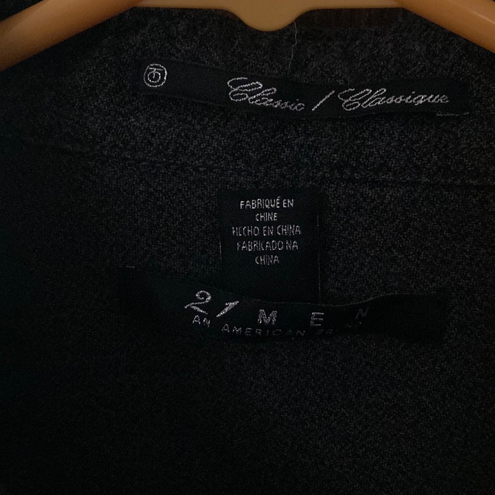 Dark Button Down - Picture 2 of 2
